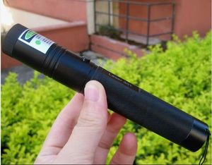 Jagd 10000m 532nm 5mW Grüner Laserpointer Anblick SD 301 Zeiger Hochleistungsfähiger einstellbarer Fokus Rotpunkt-Lazer-Fackel-Stiftprojektion ohne Batterie