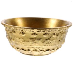 Bowls Decorative Bowl Treasure Office Gold Desk Mindfulness Brass Home Cornucopia Craft Copper Utensils