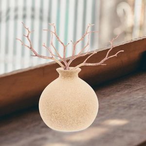 Vasi 8 pezzi vaso steli di alberi artificiali ramoscelli fai da te mini pianta decorativa rami di plastica decorazioni finto corno secco