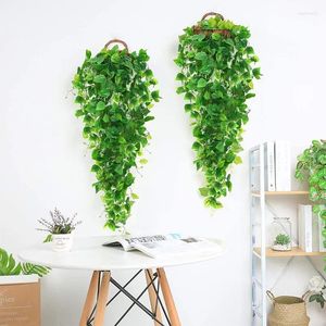 Decorative Flowers Money Plant Simulation Hanging Plants Fake Ivy Leaves Home Of Indoor And Outdoor Decoration