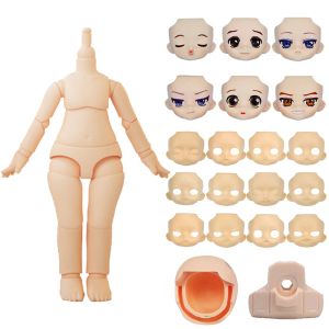 Normale BOTOLO YMY BOTOLO YMY + TESTA + VENDIO 10 cm bambola giunti mobili con giocattoli fai -da -te per trucco accessori sostituibili per GSC Head