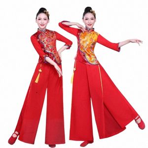 ethnic drumming s for female performers, waist drum dance s, and adult square dance s with nine sleeves 80JL#