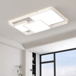 Plafoniere Lampada da camera rotonda semplice da incasso a LED Casa moderna Ristorante caldo Lampade da soggiorno con personalità creativa nordica