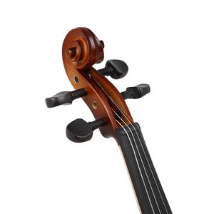 Professionell 4/4 Violin Acoustic Solid Wood Retro Matte Violino Basswood Violin with Case Bow Nybörjare Musikinstrument gåva
