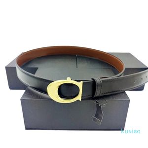 cintura donna Larghezza 2,5 cm Designer di lusso per uomo cinture moda donna oro argento Cinture regolabili per stampante nera in vera pelle da uomo