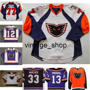 24S Vin Tage Philadelphia Phantom Hockey Jerseys David Hallock 부모 Prospal Jeff Carter Claude Giroux Frank Bialowas Sean McCosh Sullivan Road Jeff Carter Jersey