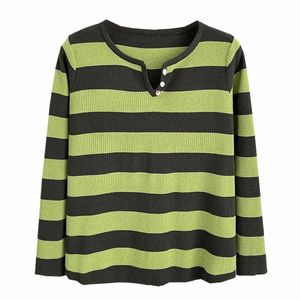 spring Autumn Plus Size Women's 100KG V-neck Lg Sleeved Sweater Casual Basic Pullover Top 1487 e3oe#