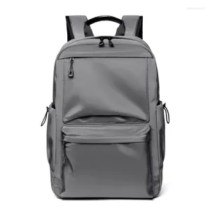 Backpack Oxford Waterproof Men Laptop 15.6 Inch USB Charging Casual College Student Back Pack