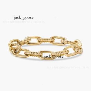 DY DESGINER DAVID SMEEXKE TOPAMALY YURMA BRACLED Simple and Elegant Popular Woven Twisted Rope Fashion Ring David Armband Punk Jewelry Band Fashion David 778