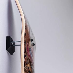 Скейтбордная настенная палуба Дисплей роскошный скейтборд держатель для хранения