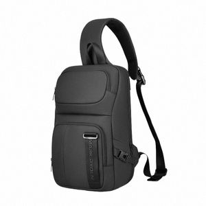 Mark Ryden Mark Ryden Cross Omuz Çantası Man 13.3 inç dizüstü bilgisayar çantası kocası kısa yolculuk göğüs çantası paketi o6xx#