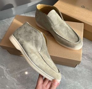 Lp bochenek man man Casual Shoe Projektanci na zewnątrz mężczyźni niskie otwarte spacery Letni spacery buty na pokładzie zamszowe mokasyny leniwe mokasyny kobiety Sneaker Mid Cut FF