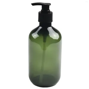 Dispensador de sabão líquido 4 peças 500ml, garrafa de mão para banheiro, prato de cozinha, reutilizável, gel de banho para casa, shampoo