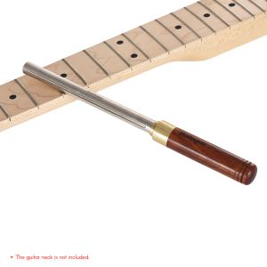 Arquivo de fios de guitarra Arquivo de metal de 3 bordas de tamanhos Holoneses de madeira Reparo de guitarra Ferramenta de manutenção