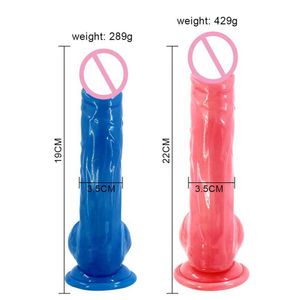 Nxy Dildos Dongs Pearlescent Lustre Penis New Product Black Shark Texture Size Pearl Color Simulation Phallus Tpe Material Female Masturbator 240330