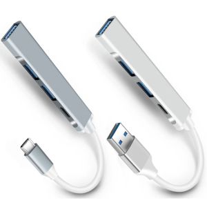 USBハブ4ポートUSB 3.0ハブ高速タイプCスプリッターアダプターXiaomi MacBook Pro 15 15 Air Pro PCコンピューター用USB Expander OTG