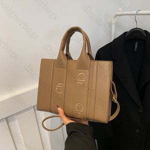 Sacola de couro designer carta luxo mulher bolsa de compras mulheres casuais totes sacos estudante saco de livro embreagem bolsas fim de semana grande capacidade bolsa de ombro