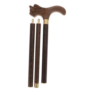 Çubuklar Çıkarılabilir Seyahat Baltası Direği Antiskid Yürüyüş Kutbu Yaşlı Dış Mekan Çıkarılabilir Baston Stick Selfefense Stick