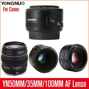 Yongnuo YN50mm 8 YN35mm F2 YN100mm Auto Focus Lens Wideangle Large Aperture Fixed Lense for DSLR Cameras 240327