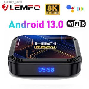Set Top Box LEMFO HK1RBOX K8S Smart TV Box Android 13 RK3528 8K Video HDR10 WIFI6 Android TV Box 2023 Home Media Player Set Top Box Q240330