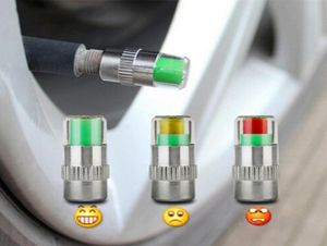 4pcs 24 Bar Car Tyre Pressure Guage Cap Sensor Mostor Tool Alert Tool Alert Air Air Pressure Cap Nuctator3759976