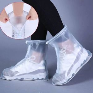 Stivali coperchio scarpa impermeabile unisex copertura stivale da pioggia riutilizzabile regolabile protezioni resistenti all'usura senza slip coperchio per scarpe impermeabili