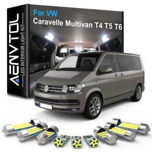 Bil Accessoires Led Interior Light Canbus för VW T4 T5 T6 Caravelle Multivan Transporter 1990-2003 2004 2005 2006 2007 2008-2018