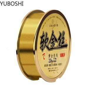 Çizgiler Yeni Japonya Süper Güçlü Yumuşak Tatlı Su Bas Naylon Çizgi 102m Yüksek Kaliteli Florokarbon Kaplı Monofilament Balıkçılık Hattı