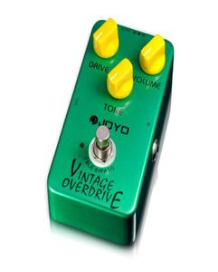 Joyo JF01 Vintage Overdrive Guitar Effect Pedal med Ture Bypass JRC4588 CHIP7764123