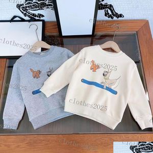 Hoodies Sweatshirts Designer Herbst Winter Neue Stil Kleidung Sets Europäischen Amerikanischen Hoodie Mode Große Jungen Mädchen Fleece Langarm Otzmc