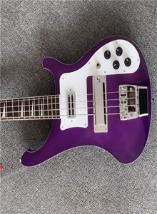 Tand inlay Purple 4 String Electric Bass Guitar Guitarra All Color Accept Electric Bass Guitars Guitarra6877666