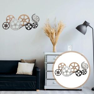 Party Decoration Movie Reel Wall Decor Theatre Room Hanging Sculptures Ornament Dekorera Iron Garden Adsmenments hem