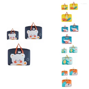 Lagringspåsar marknadsföring! Klädarrangör garderob Cartoon Portable Box Folding Pillow Quilt Filt Garderob Flytta hem Accessorie