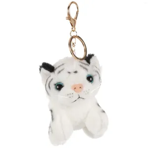 Gift Wrap Plush Keychain Friend Gifts Hanging Decor Animal Toy Tiny Presents Kawaii Pp Cotton Stuffed Tiger Bag Ornament