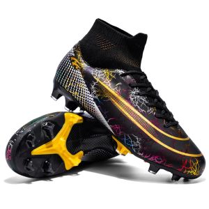 Męskie buty piłki nożnej TF/FG Wysokiej jakości botki piłkarskie dla dzieci na trawę na świeżym powietrzu trampki Chuteira