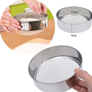 Farina da 1 pc farina setacciata setaccia setaccio ceratore di setaccio torta cucina cucina cucina ottima per setacciare la farina inossidabile inossidabile colino in acciaio inossidabile