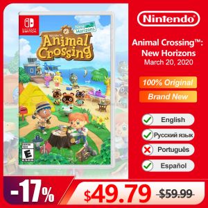 Hayvan Geçişi Yeni Ufuklar Nintendo Switch Oyunu Fırsatlar Switch Oyun Konsolu için% 100 Resmi Orijinal Fiziksel Oyun Kartı