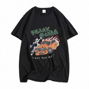 Frank O-Ocean Bld Rb Music T Shirts Cool Fi Streetwear 100% Cott T-shirts Women Men Rhythm Plus Size Tops 50re#