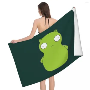 Asciugamano Kuchi Kopi 80x130 cm da bagno con stampa brillante per regalo di vacanze scolastiche