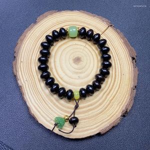 ペンダントネックレスパープルサンダルウッドアバカススパンコールビーズDIYブレスレット10mm Blackwood Small Lotus Seedpod Buddha Factory Whol