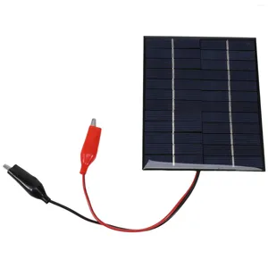 Spoons Waterproof Solar Panel 5W 12V Utomhus DIY-celler laddare Polysilicon Epoxy Paneler 136x110mm för 9-12V batteriverktyg