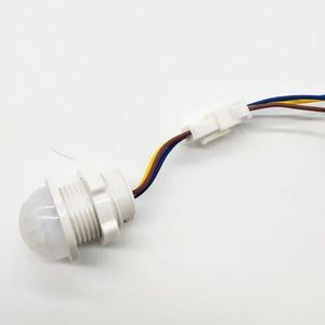 Mini Closet PIR Sensör Detektörü Akıllı Anahtar 110V 265V LED PIR Kızılötesi Hareket Sensörü Algılama Otomatik Sensör Işık Anahtarı
