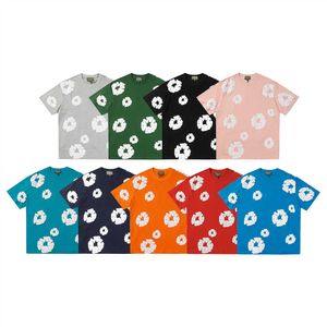 デザインメンズダンスショーツTシャツセットラウンドネックコットンリース半袖Tシャツファッションヒップホップマントップ品質の特大の服を