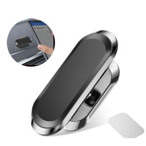 Suporte de montagem de telefone celular suporte magnético para carro 360 graus giratório mini tira forma suporte para huawei metal forte ímã gps montagem 11 ote9x