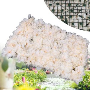 Dekorativa blommor DIY Artificial Fake Flower Wall Panel Bankett Wedding Party Decor 40 60 CM 6st