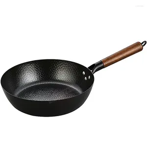 PANS FREY PAN NONSTICK OKelad stekpanna yngel Egg omelett Wok Cookware Chef's Iron Induction Compatible 28cm