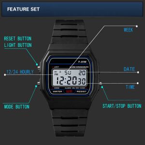 Unisex Men Women Digital Watches Luxury Men Analog Military Sport Led Life Wrist Watch Women Zegarek Damski Orologio