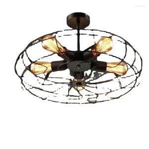 Ceiling Lights Style Industrial Living Room Dining Bedroom Retro Creative Studio Corridor Stair Fan Light