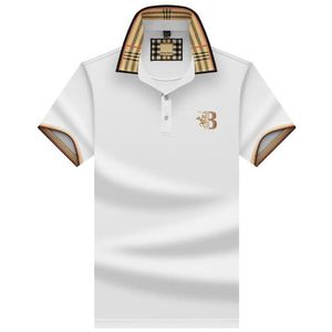 24SS Summer Designer masculino Camiseta de pólo de luxo masculino masculino masculino de camiseta branca masculina de camiseta bordada de camiseta de rua