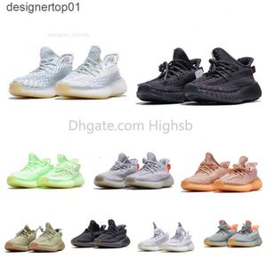 Crianças sapatos casuais impulsiona crianças correr tênis designer atlético correndo esporte yezziness yeeziness 35 tênis lobo cinza tênis para menino menina criança yipl s33i